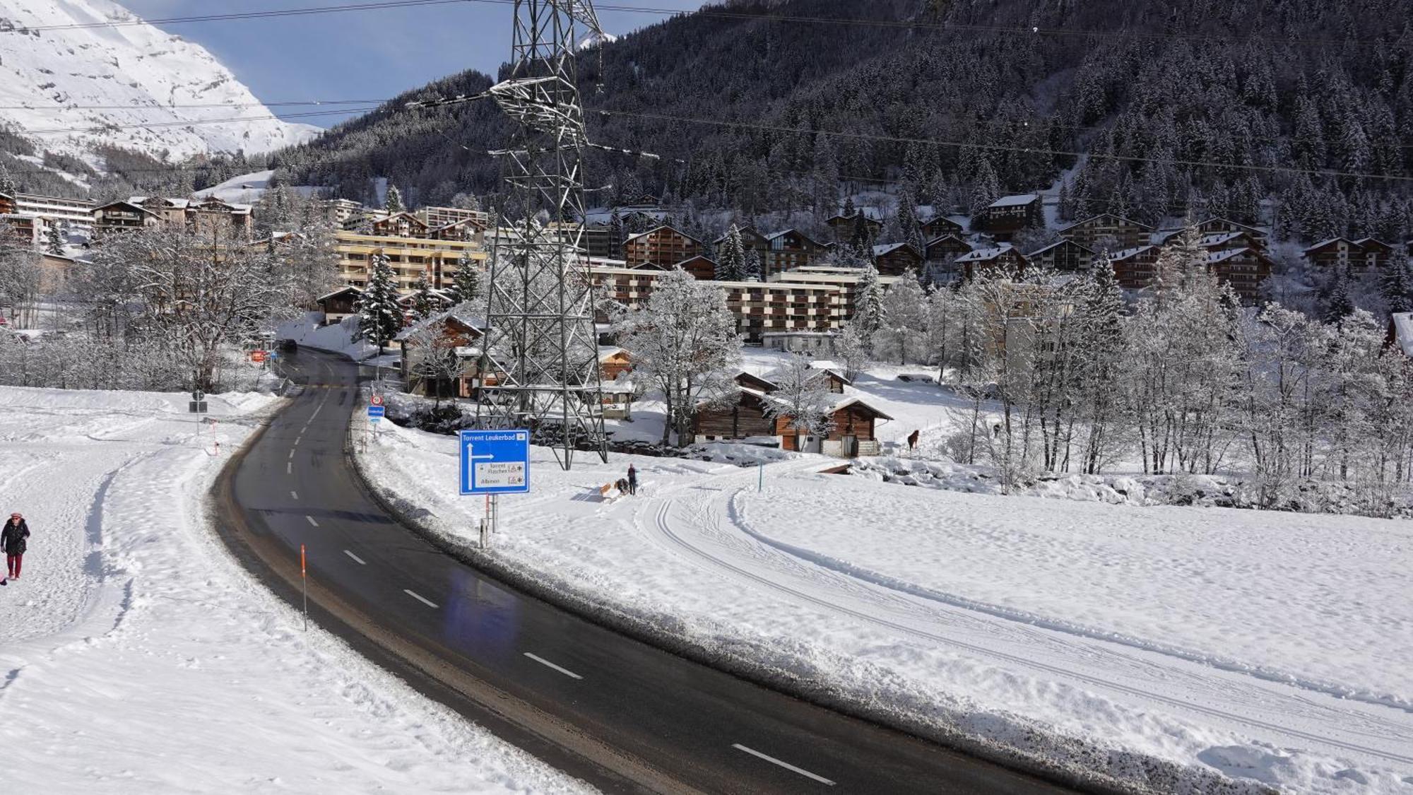 Ferienwohnung Valere B - It'S Magic Gmbh Leukerbad Exterior foto