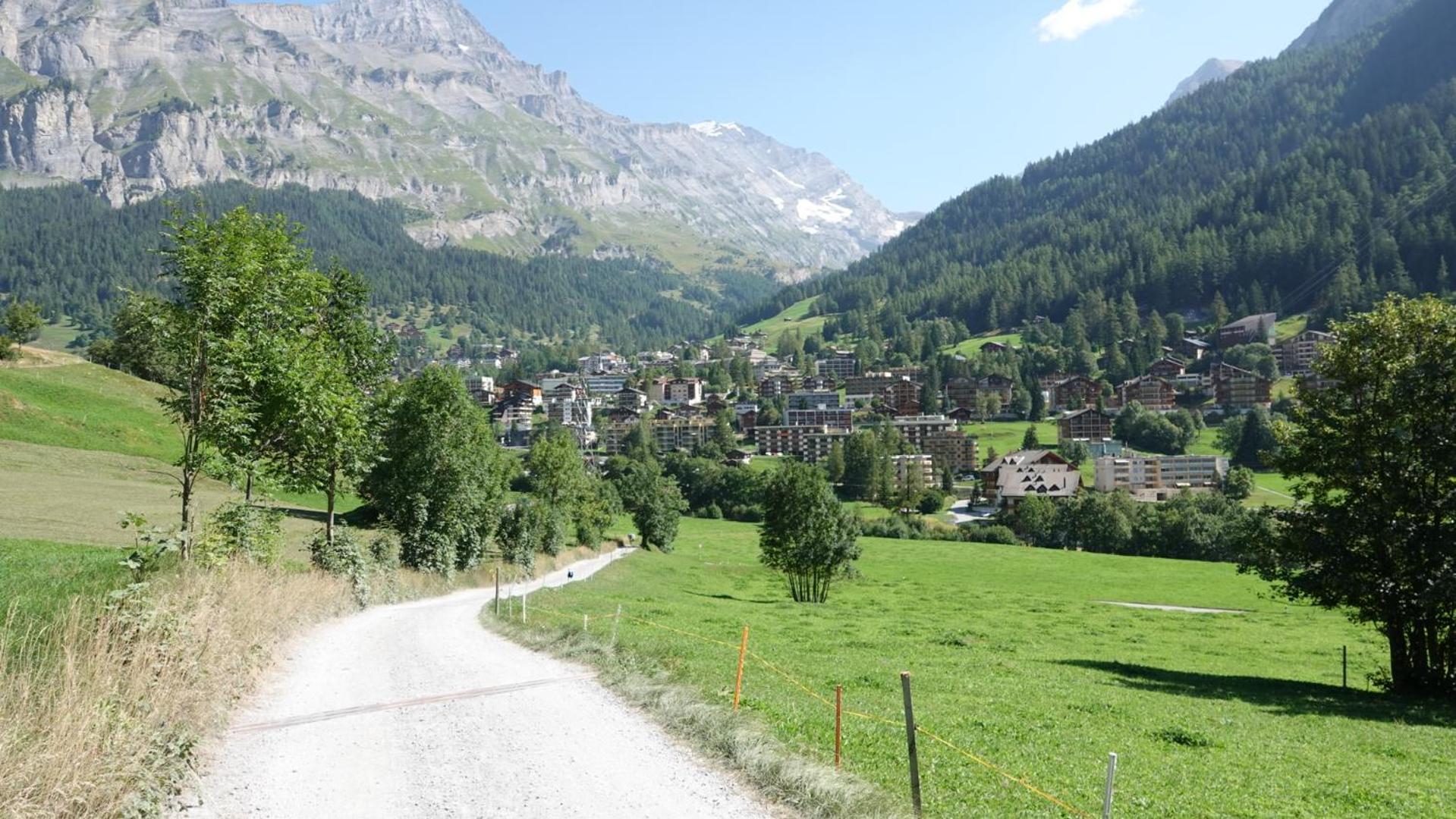 Ferienwohnung Valere B - It'S Magic Gmbh Leukerbad Exterior foto