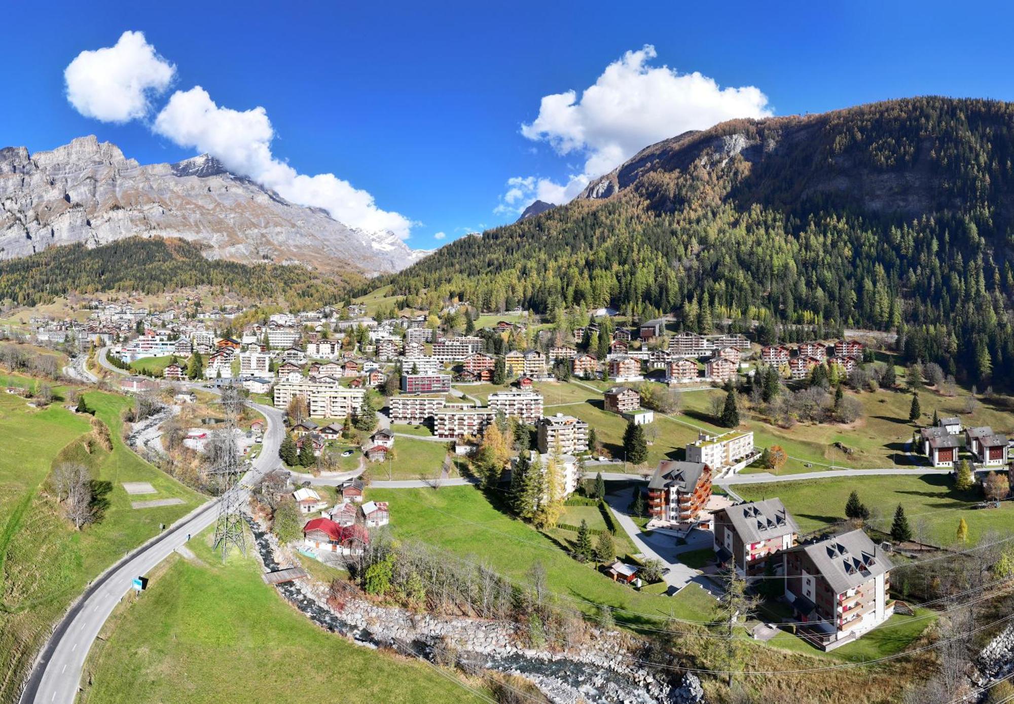 Ferienwohnung Valere B - It'S Magic Gmbh Leukerbad Exterior foto